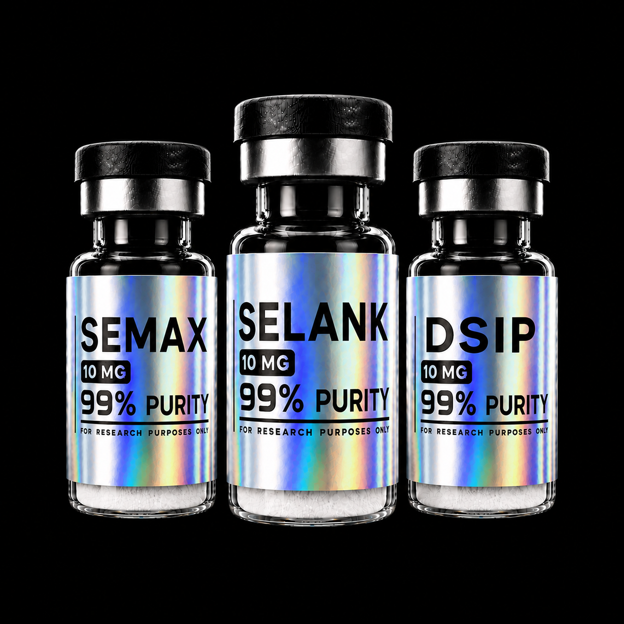 Neuro Stack — Semax, Selank, DSIP